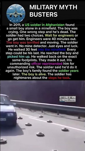 Soldier Walked Into a Minefield to Save a Child | Afghanistan War Story