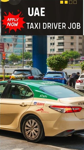DUBAI TAXI DRIVER JOB VACANCY || SALARY UPTO INR 50000 || #dubai #draiver #viralshorts
