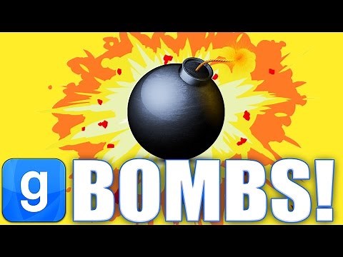 DESTRUCTIBLE HOUSE EXPLOSION!! - Gmod BOMBS Mod (Garry's Mod)