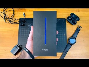 Samsung Galaxy Note 10 Plus (Aura Blue) Unboxing & First Impressions
