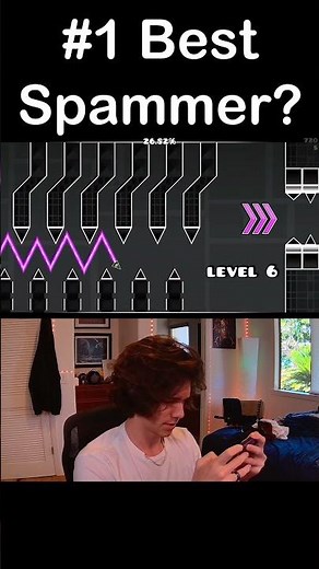 Geometry Dash #1 Best Spammer on Mobile (Wait for it)