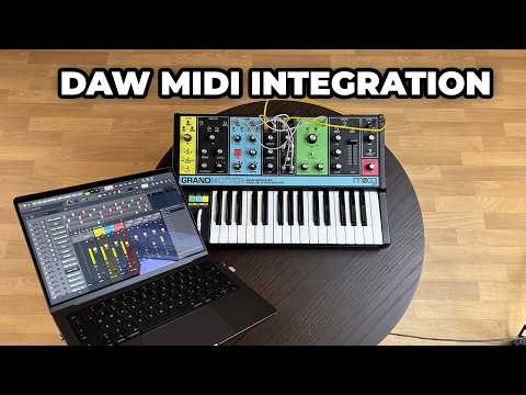 Moog Grandmother Easy MIDI DAW Setup