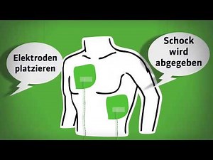 Wie hilft man mit einem AED (Defibrillator) ?