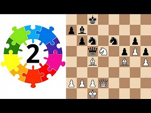 Chess Master solves chess puzzles (Checkmate in 2)
