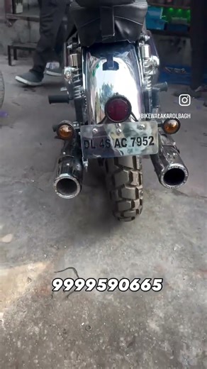 Globe two xploder installed and in old model bullet 9999590665