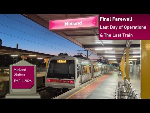 Midland Station Farewell - Last Day of Operations & The Last Train (ft. Terrible Transit Officers)