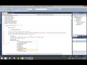 Connecting C# with Oracle 11g