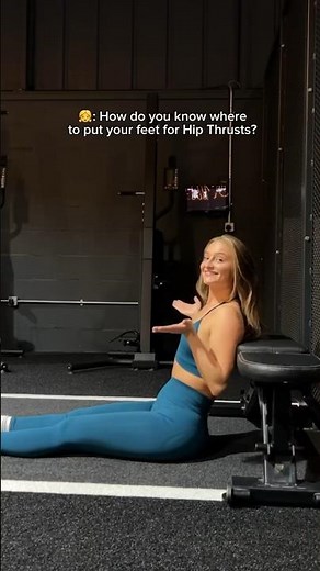Hip Thrust 101: The correct form tips 🍑