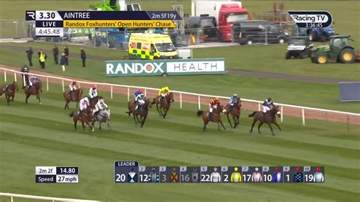 WOW! 🤩 Barton Snow does the Cheltenham x Aintree double in a cater under Henry Crow in the Foxhunters Chase at Aintree.