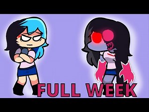 'friday night funkin' Sky vs evil boyfriend FUUL WEEK