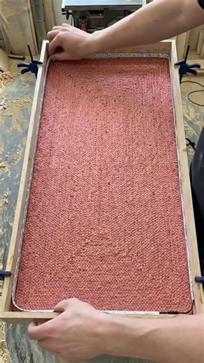 Stunning DIY Epoxy Resin Table with LED Lights! 🪵 #Shorts