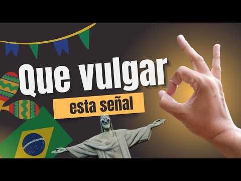 Este gesto ‘OK’ en Brasil es MUY ofensivo 😱🇧🇷