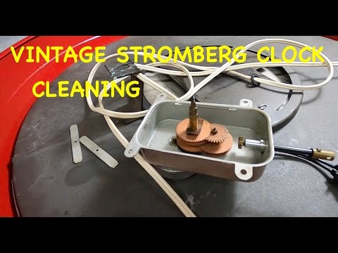 Repairing my vintage Stromberg garage wall clock