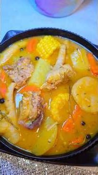 Would You Try Chicken Foot Pumpkin Soup? 👀🇯🇲 #shorts