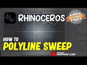 Rhinoceros How To Polyline Sweep