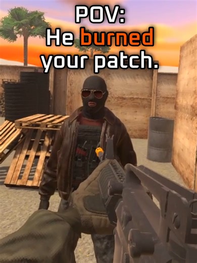 POV: He BURNED your patch. #indiedev #vr #airsoft #airsoftallstars Discord link in bio! Airsoft Allstars is a chaotic VR love letter to airsoft. Sling plastic in PvP, PvE, co-op, and party modes. Customize your loadout, gear up with friends, and play your way, from tactical milsim to full speedsoft goblin chaos. Built for laughs, clutch plays, and nonstop action.