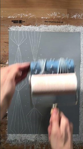 Rolled crystal clear: Pattern roller 0519 MBS