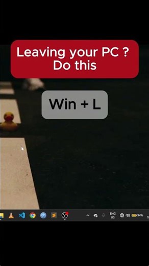 This Keyboard Shortcut Instantly Locks Your PC 🔒(Win + L)