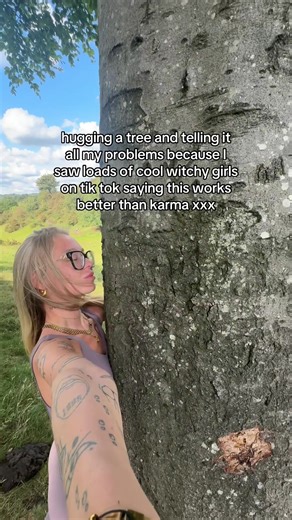 Hugging Trees: Nature's Therapy on TikTok