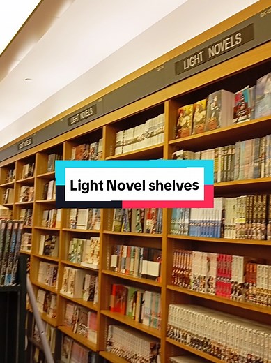 Replying to @void.pancakesyay_22 here you go! our light novel shelves have not moved, we hope this helps a little! #kinokuniya #kinokuniyasg #lightnovel #lightnovelrecommendations #singapore #takashimaya #books #bookstore #bookshop