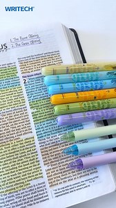 5K views · 64 reactions | Your perfect Bible Mate! Boost your Bible study sessions! ✨ #writech #pens #stationery #stationerylove #StationeryAddict #bible #biblestudy #bibleverse #biblejournaling #biblereading #highlighter #ballpointpen | Writech | Facebook