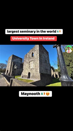 Largest Seminary In The World🇮🇪😍 Maynooth One Of The Historical Town In Ireland #ireland #reels #irish #world #largest #Seminary #reelsviralシ | Hashel Thilanka