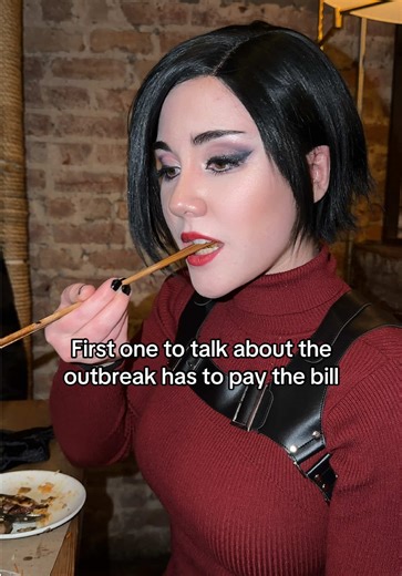 It’s rough out here @bbno$ @Gale #residentevil #re4 #adawong #leonkennedy #residentevil4