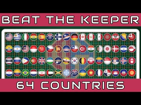Beat The Keeper - 64 Country Marble Race #68