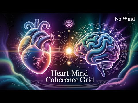 Heart–Mind Coherence Grid | 0.1 Hz Breath Resonance & 8 Hz Alpha-Theta Bridge | 4 Hours | NO WIND