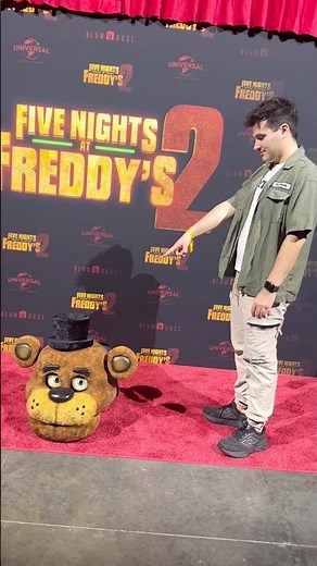 Freddy goes to the FNaF 2 Party! #fnaf2movie #fnaf2