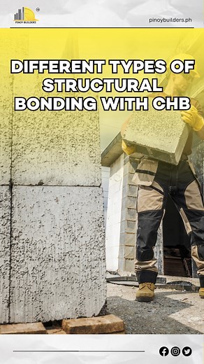 Alamin kung anong CHB laying pattern ang para sa bahay mo, ka-Builder! 🏘️ Basahin ang buong article: https://pinoybuilders.ph/chb-laying-the-basics-of-common-masonry-in-the-philippines/ #PinoyBuilders #home #CHB #Stacking #HollowBlocks | Pinoy Builders