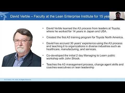 Webinar: Beyond Problem-Solving: Other Facets of the A3 Process You Should Know and Practice