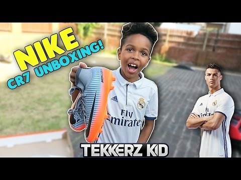 GARDEN TEKKERS!! | NIKE CR7 UNBOXING!!