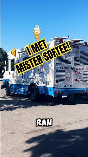 🍦MISTER SOFTEE SAVED MY LIFE! DO YOU LIKE SOFT SERVE ICE CREAM? #shorts #icecream
