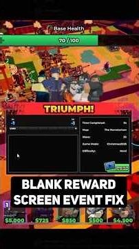 Event Rewards Glitch Fixed? #tds #roblox #gaming#towerdefensesimulator #christmas #event