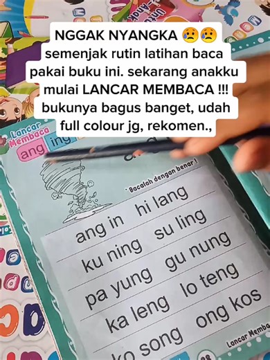 paket lancar membaca jilid 1 sampai 6. rekomendasi buku belajar membaca dari Nol. bukunya bagus banget. dilengkapi dengan ilustrasi gambar yang udah full color. cocok buat persiapan anak masuk SD #bukulancarmembaca #bukucepatmembaca #bukubelajarmembaca