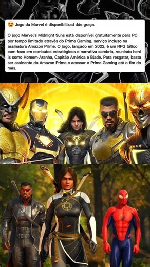 🤯 Jogo da Marvel é disponibilizado de graça