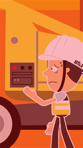 Always be aware and avoid crush hazards when moving the platform....