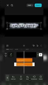 Capcut Text Tutorial || Type 2 #capcuttutorial #capcutedit #textstories #shortvideo #tendingshorts