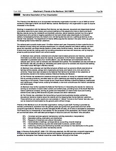 IRS Example Attachments 1023 Form - Fill Online, Printable, Fillable, Blank - pdfFiller