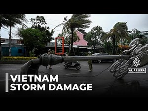 Typhoon Kalmaegi hits Vietnam: Homes damaged and many people displaced by Storm