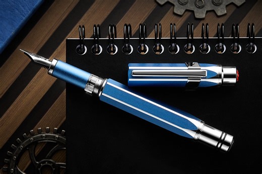 TWSBI Precision Fountain Pen - Gemini Blue (Special Edition) - The Goulet Pen Company