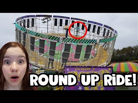 The Round Up carnival ride! Fall Festival Fun