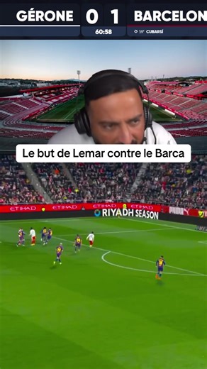 Quelle but de Lemar 😱🔥 @L’immigré parisien #lemar #but #barcelona #girona #immigreparisien