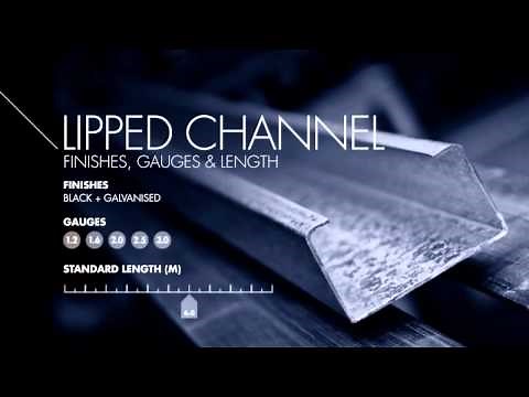 Textor Metal Industries - Lipped Channel