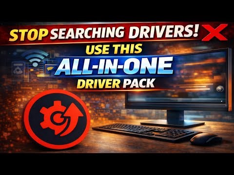 STOP Searching Drivers! ❌ Use This All-in-One Driver Pack (2026)