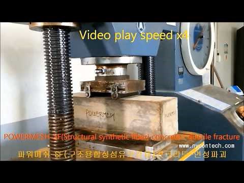 Fiber reinforced concrete ductile TEST