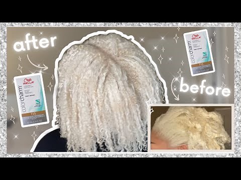 Wella T11 TONER BEFORE & AFTER on Bleached Yellow Hair |How to get light beige blonde hair at home