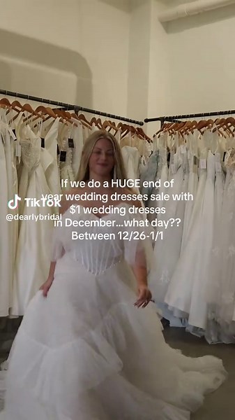 Dolla Day anyone? We’re always up to something 🤭 | wedding dresses