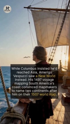 This is the story of how the Americas got their name. | The History Page